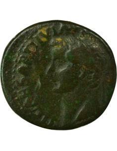 Rome Empire Tibère Caducée 1 as Cuivre 36-37 R Rome 2