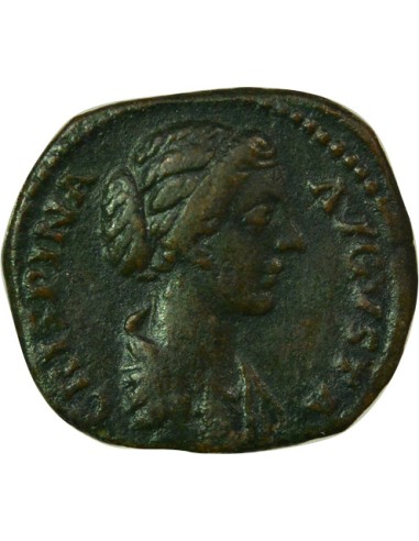 Rome Empire Crispine Junon Lucine 1 as Cuivre 180-182 R Rome