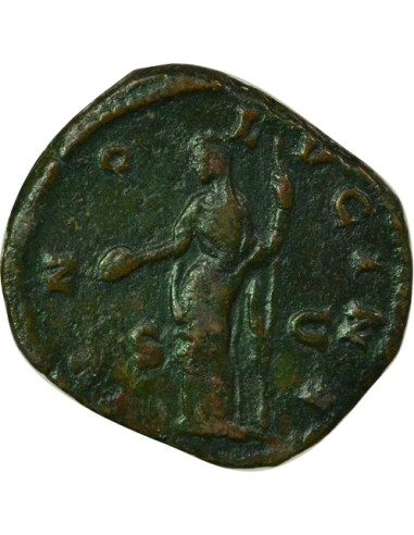 Rome Empire Crispine Junon Lucine 1 as Cuivre 180-182 R Rome