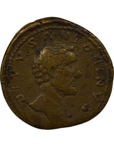 Rome Empire Antonin le Pieux Colonne antonine 1 sesterce Laiton 162 R Rome