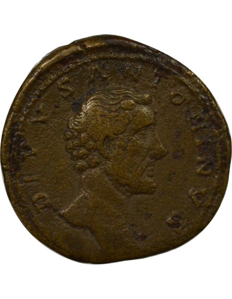 Rome Empire Antonin le Pieux Colonne antonine 1 sesterce Laiton 162 R Rome
