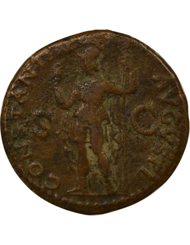 Rome Empire Claude Constantia debout 1 as Cuivre 50-54 R Rome