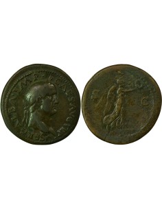 Sesterce Galba - Rome 68 - Victoire