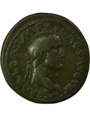 Sesterce Galba - Rome 68 - Victoire