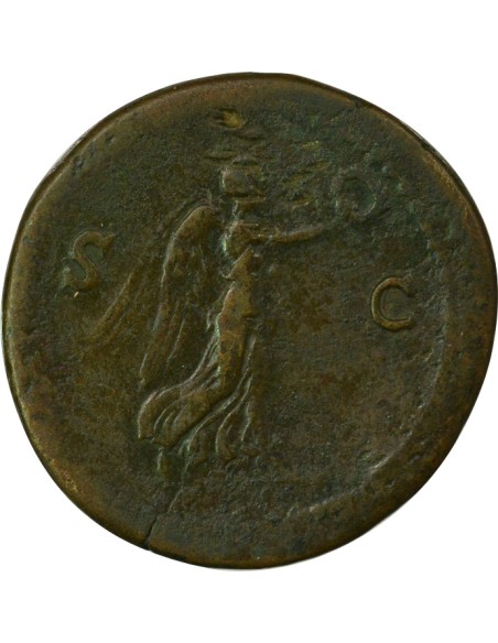 Sesterce Galba - Rome 68 - Victoire