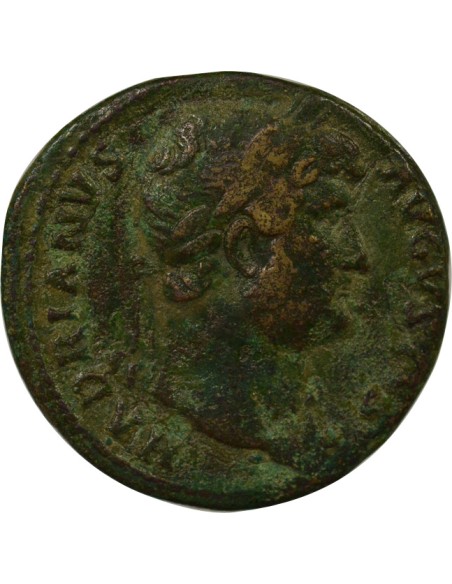 Rome Empire Hadrien Aequitas debout 1 sesterce Laiton 126 R Rome