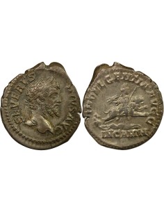 Rome Empire Septime Sévère Caelestis 1 denier Argent 204 R Rome