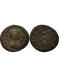 Rome Empire Julia Domna Pietas 1 denier Argent 204 R Rome