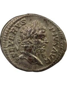 Rome Empire Septime Sévère Neptune 1 denier Argent 204 R Rome 2