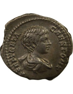 Rome Empire Geta Securitas assise 1 denier Argent 202 R Rome 2