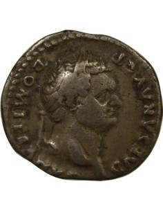 Rome Empire Domitien Cavalier 1 denier Argent 77 R Rome 2