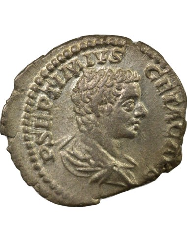 Rome Empire Geta Minerve 1 denier Argent 207 R Rome