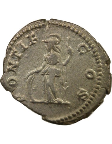 Rome Empire Geta Minerve 1 denier Argent 207 R Rome