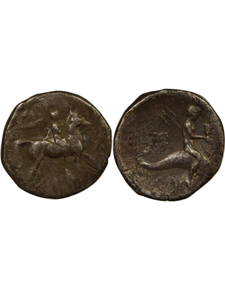 Grèce (Calabre) Tarente - Nomos Argent