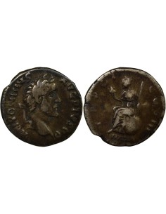 Rome Empire Antonin le Pieux Italie 1 denier Argent 140 R Rome