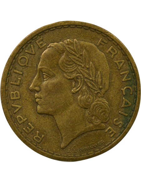 Lavrillier 5 francs Bronze-Alu 1939 A Paris