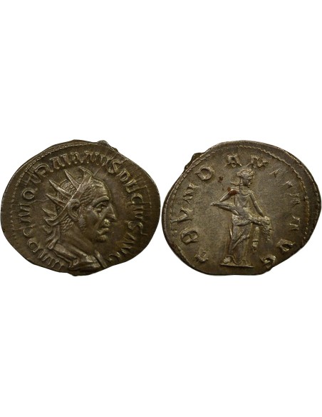 Rome Empire Trajan Dèce Abundantia 1 antoninien Billon 250 R Rome