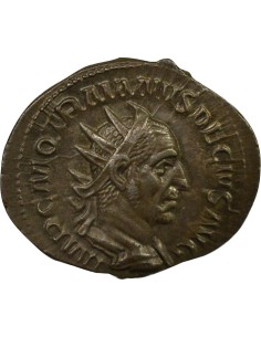 Rome Empire Trajan Dèce Abundantia 1 antoninien Billon 250 R Rome 2