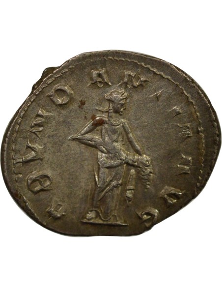 Rome Empire Trajan Dèce Abundantia 1 antoninien Billon 250 R Rome