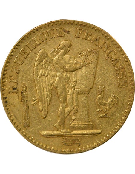 IIe République 20 francs Or 1848 A - Paris