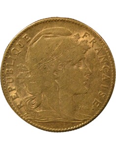 Coq 10 francs Or 1907 A Paris 2