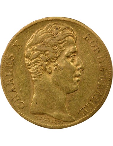Charles X 4 1/2 Feuilles 20 francs Or 1830 A - Paris