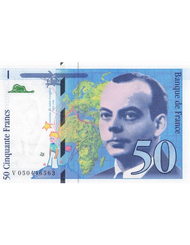 50 Francs - Saint-Exupery - 1999 - Série V.050 50 francs 1999