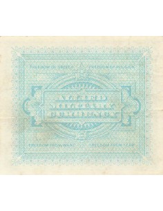 Italie 5 Lire - Impression américaine - 1943 - P.M12a 5 lire 1943 2