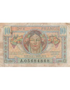 10 Francs - Trésor Français - ND (1947) 10 francs 1947