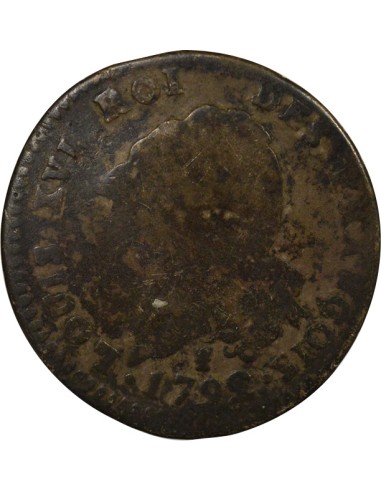 Louis XVI au Génie 30 sols Argent 1792 I Limoges