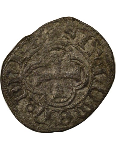 Charles VIII 2e Type 1 denier Billon 1483-1498 P Dijon