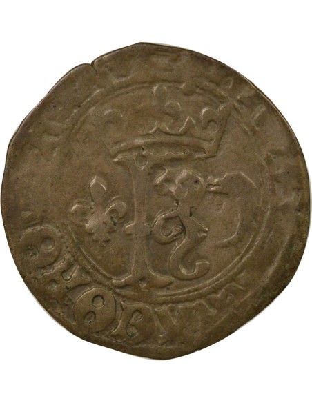 Charles VIII - Karolus - 1488 / 1498 Crémieux 1 carolus Billon 1488-1498 Crémieu