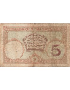 Nouvelles Hébrides 5 Francs - ND (1941) - P.4b 5 francs 1941 2
