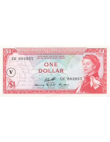 Etats Caraïbes orientales Elisabeth II