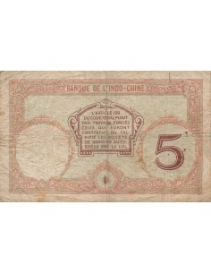 Nouvelles Hébrides 5 Francs - ND (1941) - P.4b 5 francs 1941 2