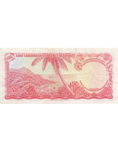 Reine d'Angleterre et du Commonwealth 1 dollar - Elisabeth II - ND (1965) - P.13d 1 dollar 1965