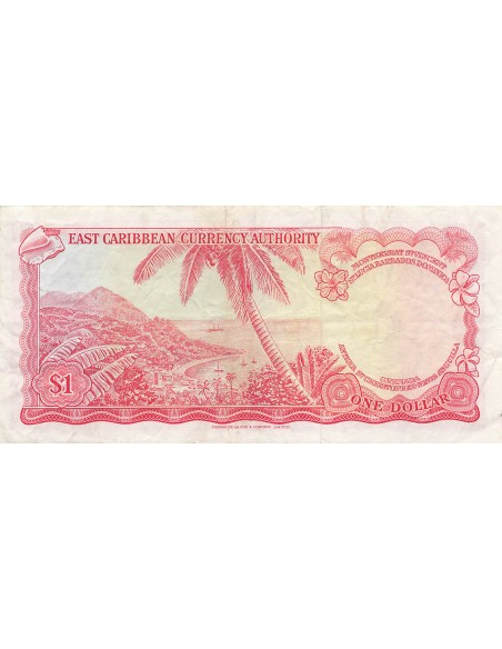 Reine d'Angleterre et du Commonwealth 1 dollar - Elisabeth II - ND (1965) - P.13d 1 dollar 1965