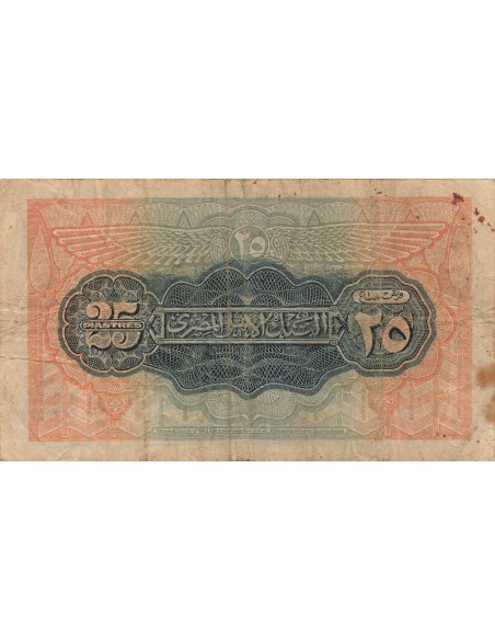 Egypte 25 Piastres - 16-02-1949 - P.10 25 piastres 1949