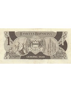 Botswana 1 Pula - ND (1983) - P.6a 1 pula 1983 2