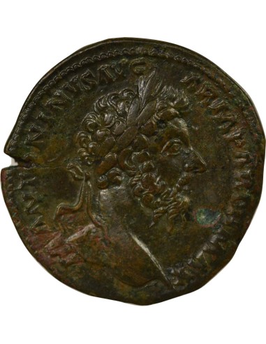Rome Empire Marc Aurèle Victoria 1 sesterce Laiton 168 R Rome