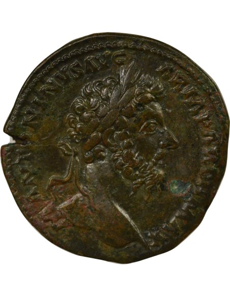 Rome Empire Marc Aurèle Victoria 1 sesterce Laiton 168 R Rome