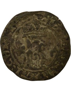 Charles VIII Charles VIII - Karolus - 1488 / 1498 Saint Pourçain 1 carolus Billon 1488-1498 Saint-Pourçain 2