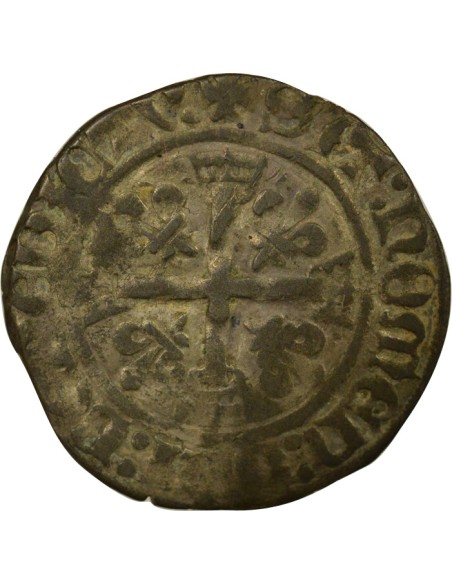 Charles VIII Charles VIII - Karolus - 1488 / 1498 Saint Pourçain 1 carolus Billon 1488-1498 Saint-Pourçain