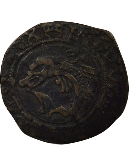 2e Type 1 liard Billon 1488-1498 B Rouen