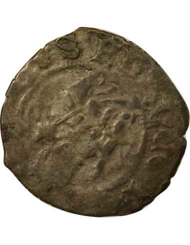 Charles VIII 1e Type 1 hardi Billon 1488-1498 K Bordeaux