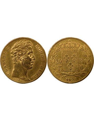 Charles X Charles X - 20 Francs Or - 1825 A Paris 20 francs Or 1825 A - Paris