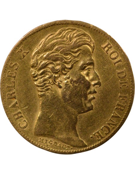 Charles X Charles X - 20 Francs Or - 1825 A Paris 20 francs Or 1825 A - Paris