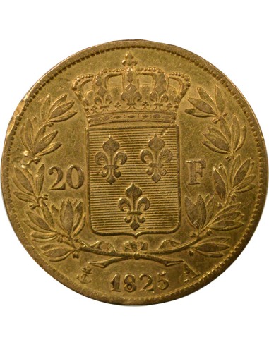 Charles X Charles X - 20 Francs Or - 1825 A Paris 20 francs Or 1825 A - Paris