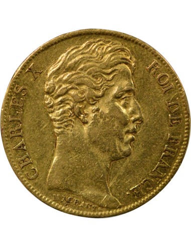 Charles X Charles X - 20 Francs Or - 1828 W Lille 20 francs Or 1828 W Lille