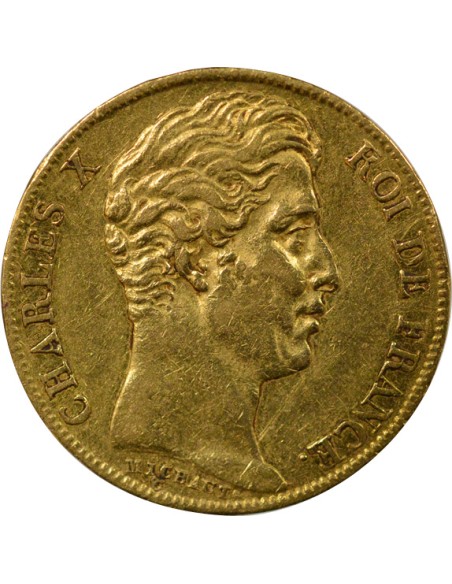 Charles X Charles X - 20 Francs Or - 1828 W Lille 20 francs Or 1828 W Lille